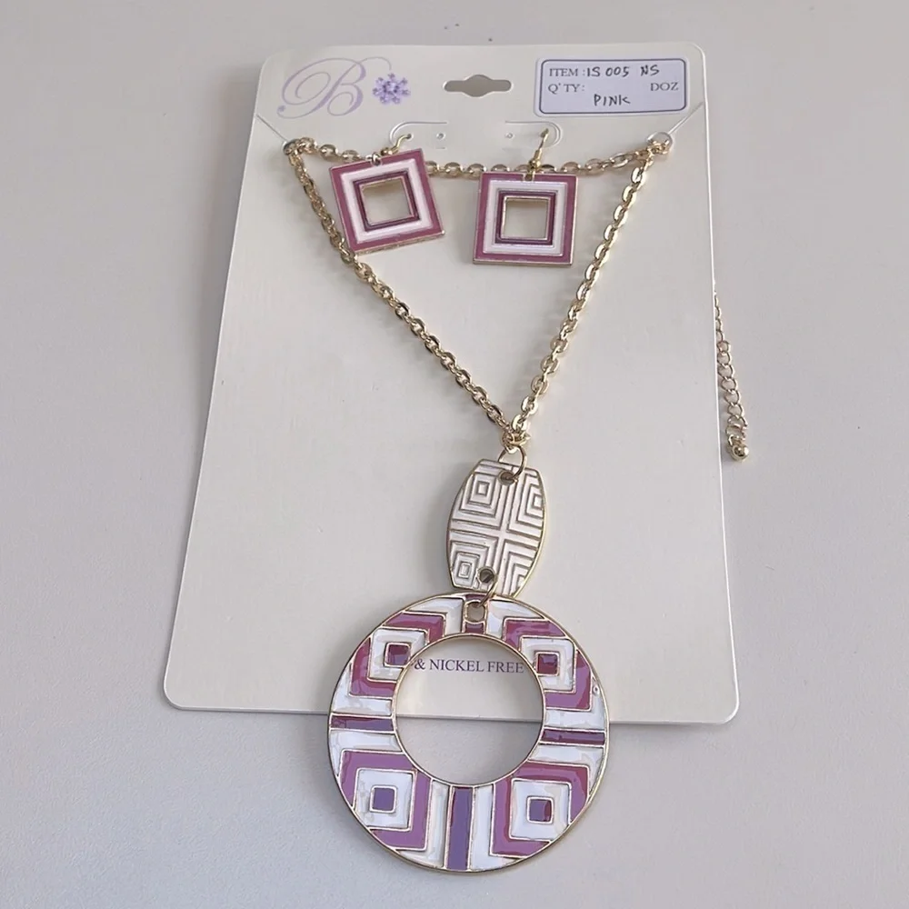 FASHION NECKLACE & Matching Earrings